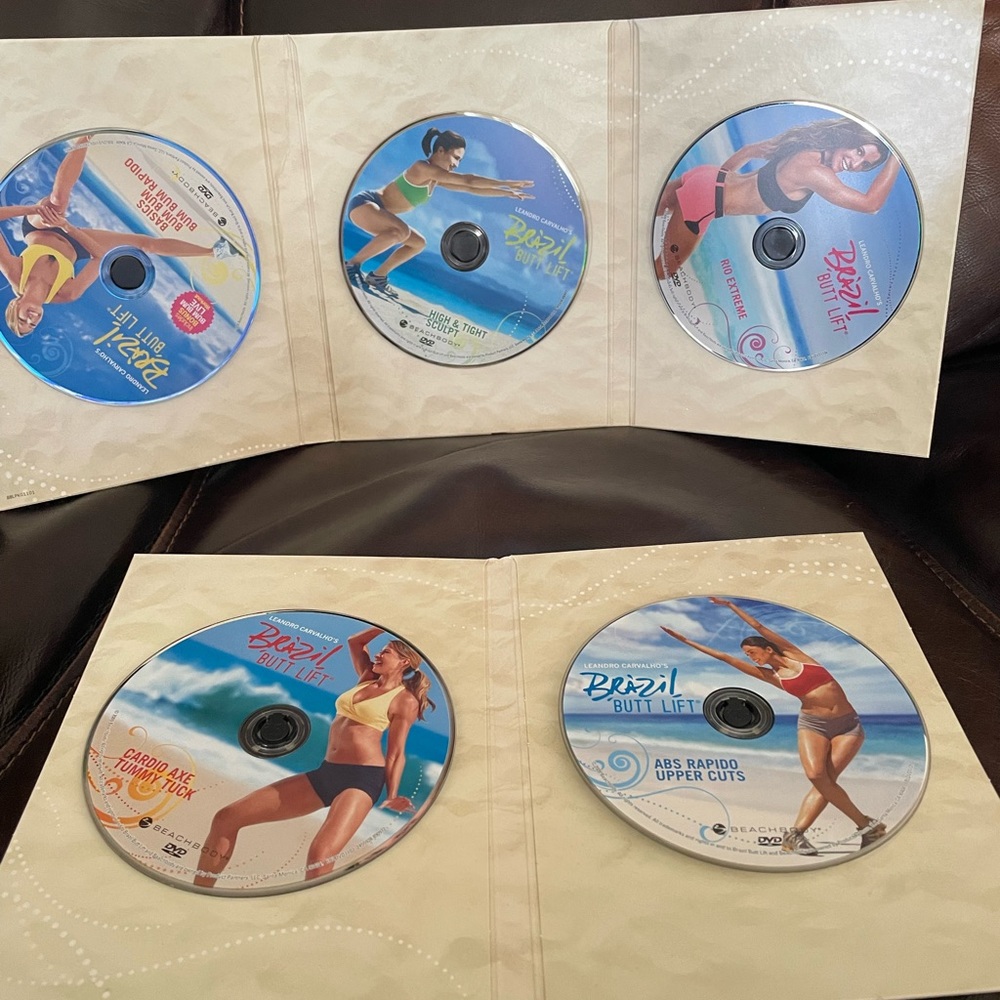 Beach Body Brazil Butt Lift 5 DVD Set